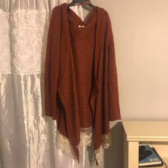 Rust cardigan!! - Picture 1 of 1